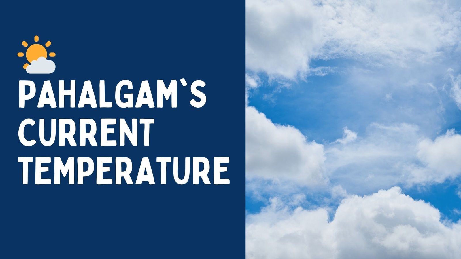 Pahalgam Temperature