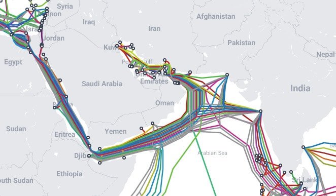 Red Sea Cable Cut